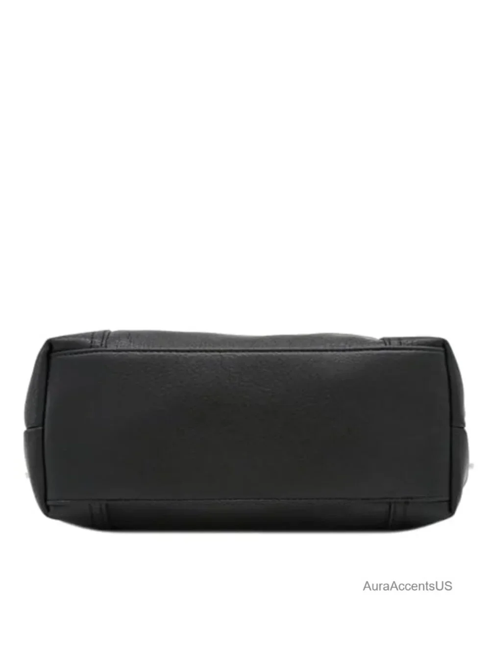 Hobo Shoulder Bag Faux Leather Zipper Closure Detachable Strap Pockets